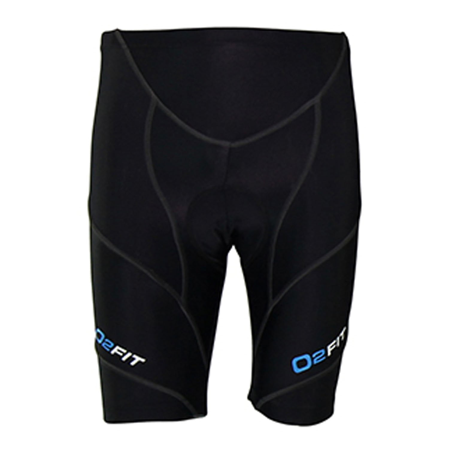 Male Cycle Shorts Regular Black with Black – O2Fit